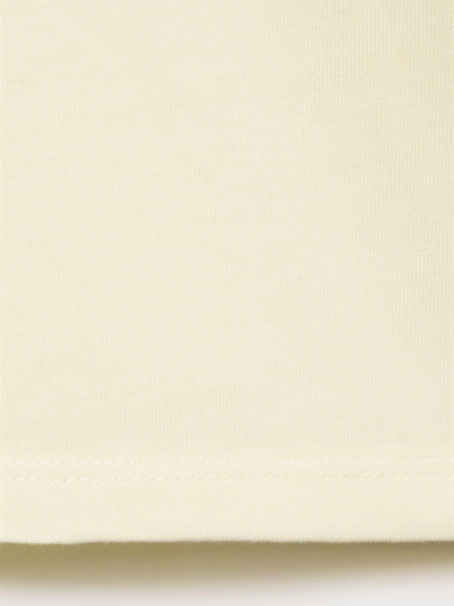 Product image 3 of 4, which shows Mango Kids' Oahu Cotton T-Shirt, Yellow, 11-12 years