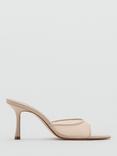 Mango Pepy Slingback Sandals, Light Beige