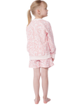 Petit Bateau Kids' Cotton Sweatshirt, Fleur Pink