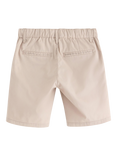 Lindex Kids' Chino Shorts, Light Grey