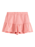Lindex Kids' Cotton Jersey Shorts, Pink