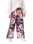 Angel & Rocket Kids' Printed Wide Leg Trousers, Multi