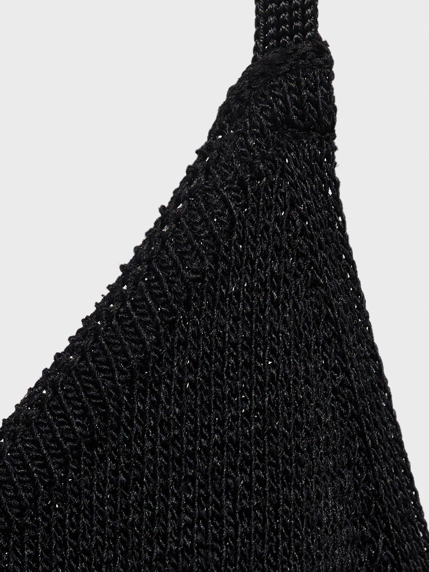 Product image 5 of 8, which shows Mango Martin Sleeveless Cross Back Maxi Dress, Black, 10