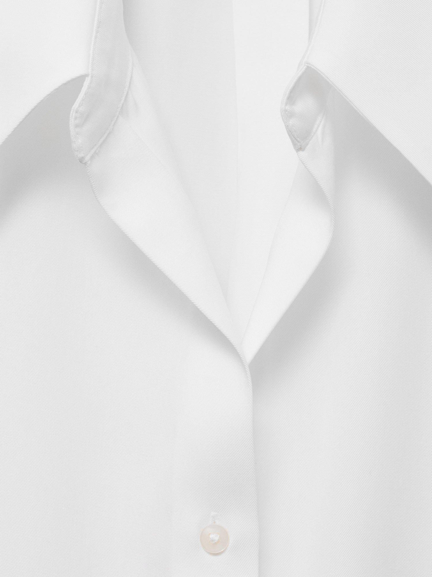 Product image 9 of 9, which shows Mango Lim Sleeveless Shirt, Natural White, 10