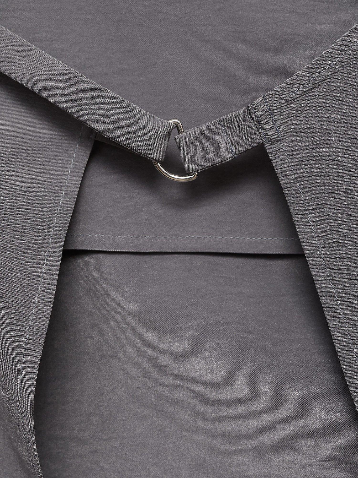 Product image 5 of 8, which shows Mango Mali Open Back Drape Top, Grey, L