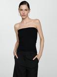 Mango Paulina Strapless Knit Top