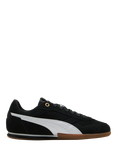 PUMA Bella Donna SD Suede Lace Up Trainers, Puma Blk Puma-wht