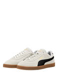 PUMA Club II Era Suede Lace Up Trainers, Grey/Black