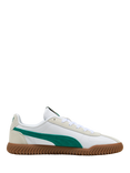 PUMA Club Kayzer Suede Blend Lace Up Trainers, White/Multi