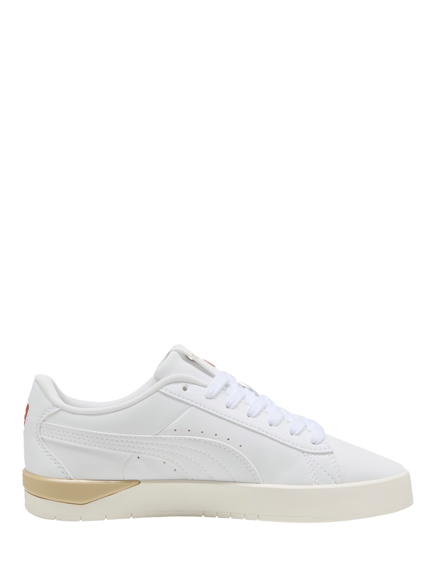 PUMA Jada Classic Animal Flair Lace Up Trainers, White/Multi