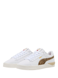 PUMA Jada Classic Animal Flair Lace Up Trainers, White/Multi