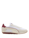 PUMA St. Miller Rise Suede Blend Lace Up Trainers, White/Multi