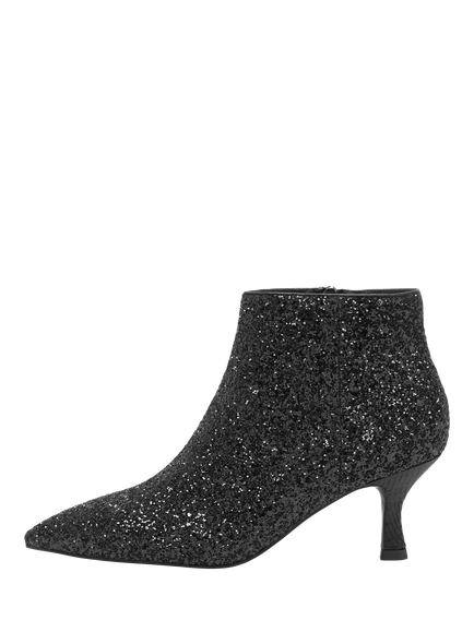 WODEN SHOE THE BEAR Vera Glitter Shoe Boots, Black, Black