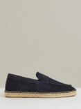 Reiss Cannes Suede Penny Strap Espadrilles
