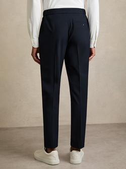 Reiss Found Slim Trousers - view 2, Dark Navy