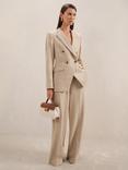 Reiss Devon Linen Blend Blazer