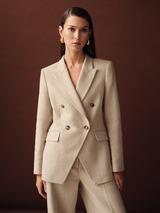 Reiss Devon Linen Blend Blazer