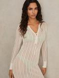 Reiss Samantha Cotton Blend Kaftan
