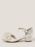 Monsoon Kids' Corsage Satin Heeled Shoes