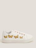 Monsoon Kids' Butterfly Trainers, Ivory