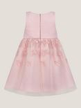 Monsoon Baby Mapel Applique Butterfly Dress, Pink