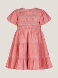 Monsoon Baby Smocked Puff Sleeve Dress