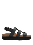V.GAN Vegan Fig Ankle Strap Sandals, Black