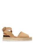 V.GAN Vegan Dragon Espadrille Sandals, Taupe