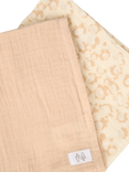 Angel & Rocket Baby Printed Muslin Set, Pink