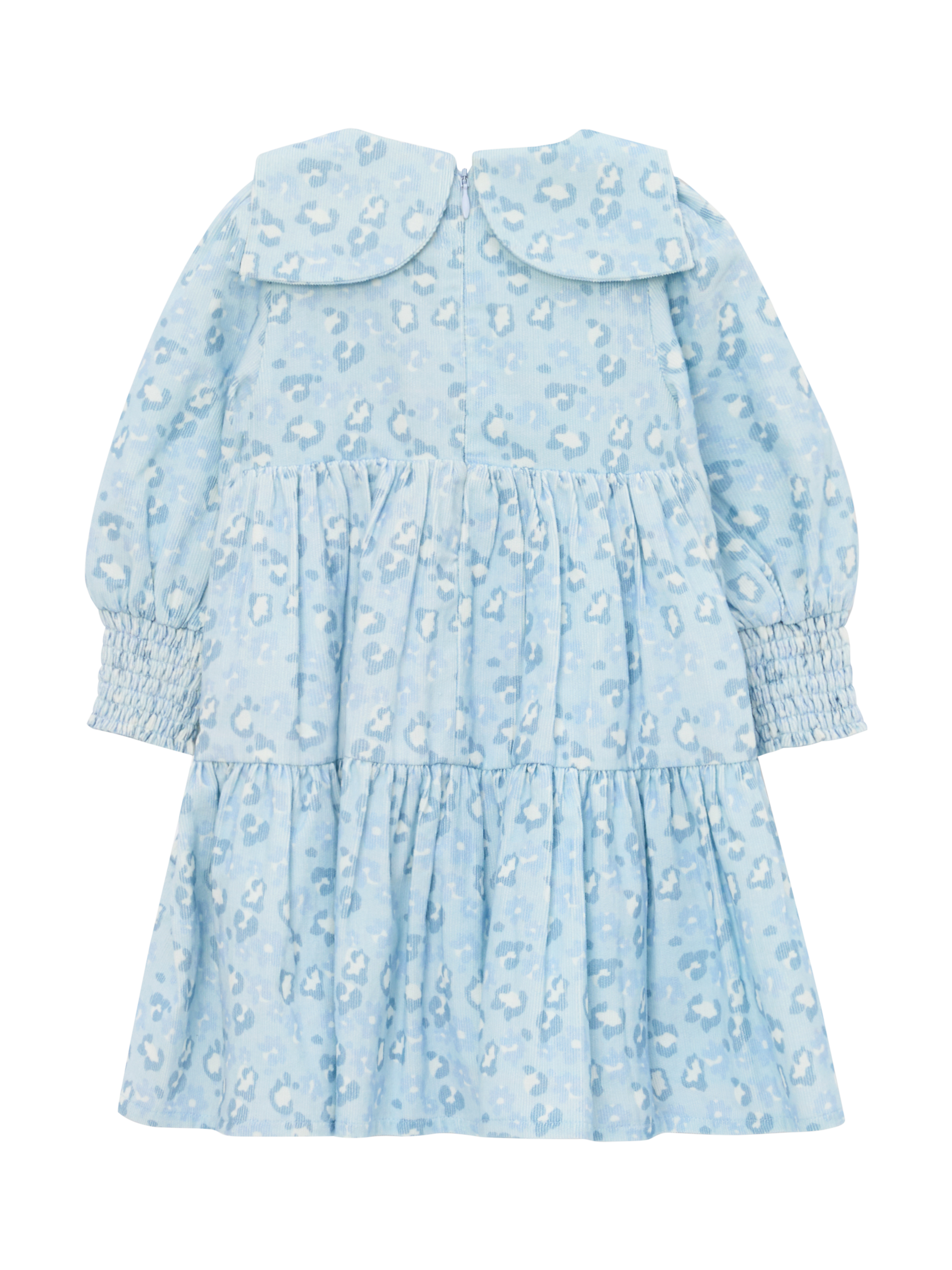 Product image 8 of 8, which shows Angel & Rocket Kids' Bow Collar Cord Dress, Blue, 3-6 months