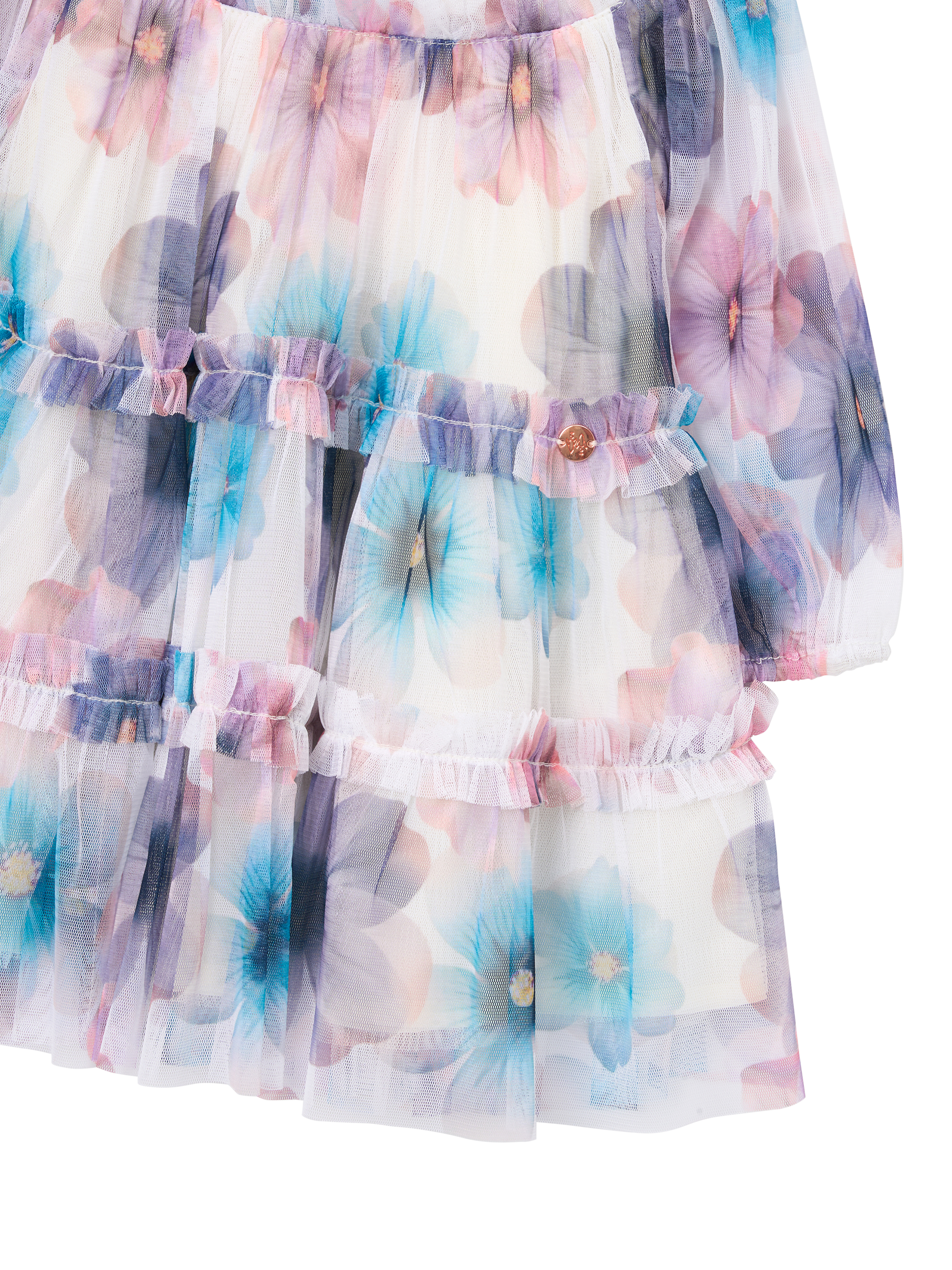 Product image 5 of 5, which shows Angel & Rocket Baby Mesh Dress, Multi, 3-6 months