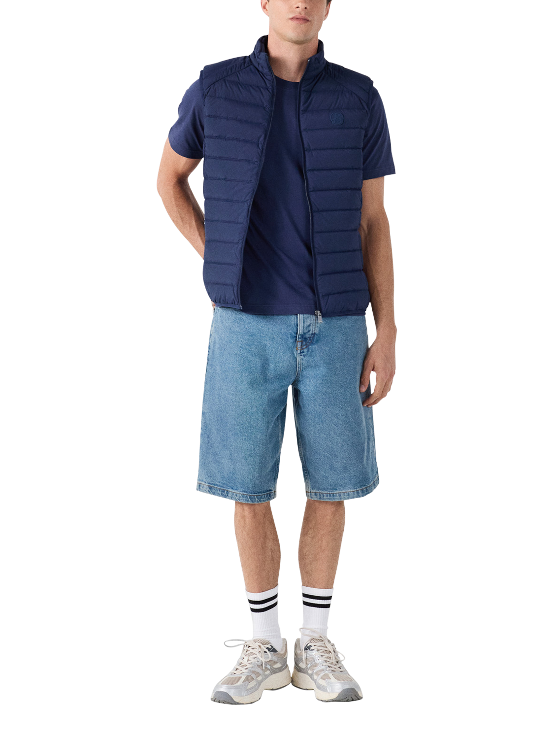 Product image 2 of 2, which shows JOTT Men's Arafo Down Vest, 104 Navy, S