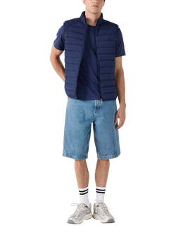 JOTT Men's Arafo Down Vest, 104 Navy - view 2, 104 Navy