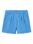 Benetton Kids' Cotton Twill Shorts, Periwinkle