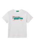 Benetton Printed Cotton T-Shirt