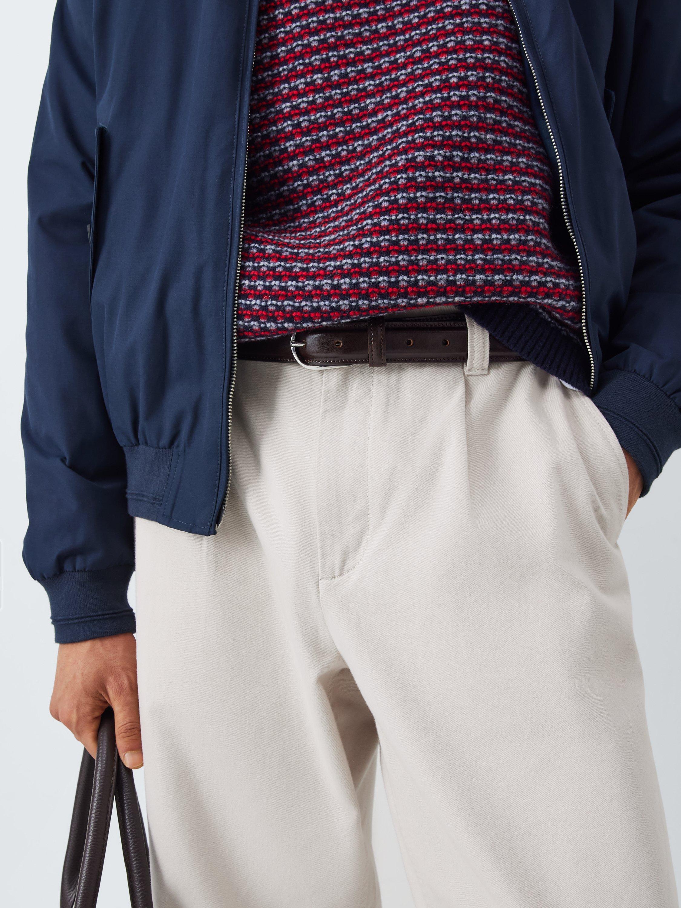 Product image 4 of 6, which shows John Lewis Relaxed Cotton Chinos, Ecru, 30R