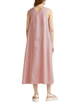 Benetton Linen Sleeveless Midi Dress