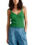 Benetton Slim Fit Knit Top, Intense Green