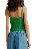 Benetton Slim Fit Knit Top, Intense Green