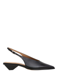 Flattered Avalon Slingback Leather Court Shoes