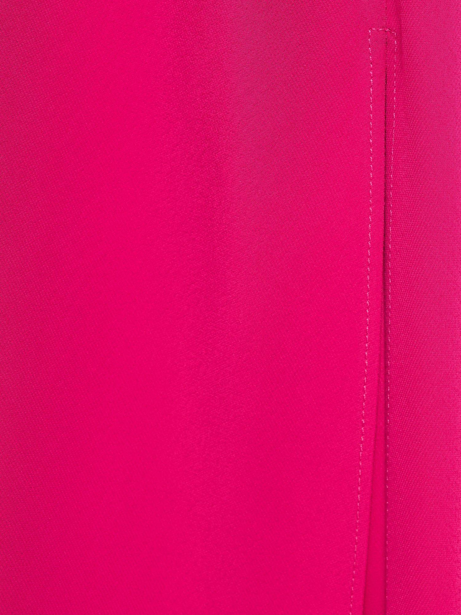 Product image 7 of 7, which shows Mango Lazaro Asymmetric Maxi Dress, Medium Red, 10