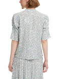 ICHI Vera Floral Shirt, Green/Multi