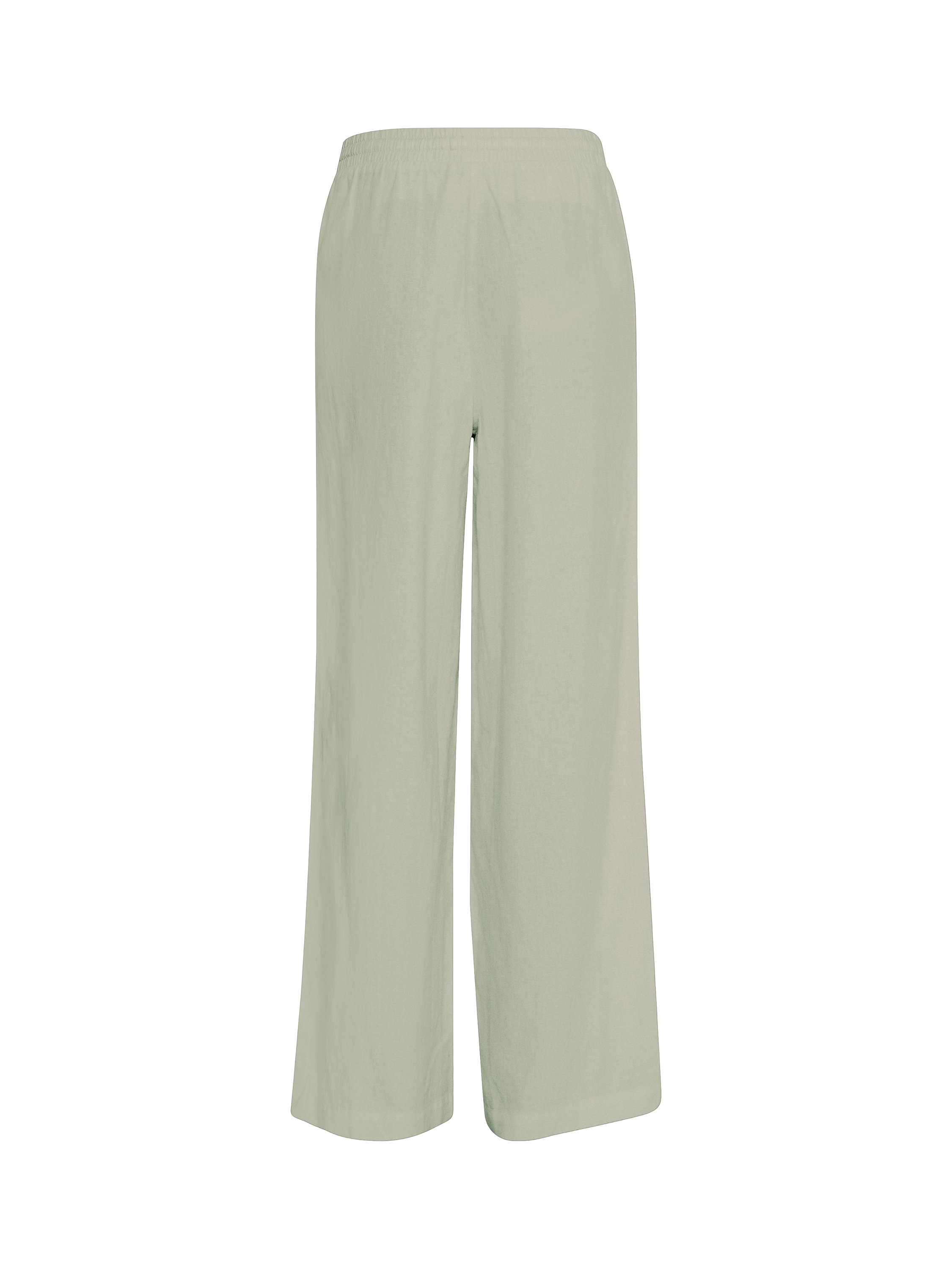 Product image 6 of 7, which shows ICHI Linno Linen Rich Trousers, Tea, 8