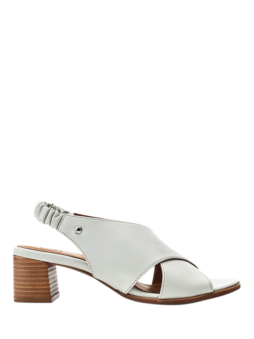Product image 1 of 4, which shows Moda in Pelle Prinia Leather Sandals, Off White, 4
