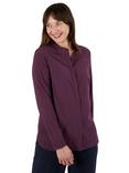 Rohan Voyager Stretch Crease Resistant Travel Shirt, Blackberry Purple, Blackberry Purple