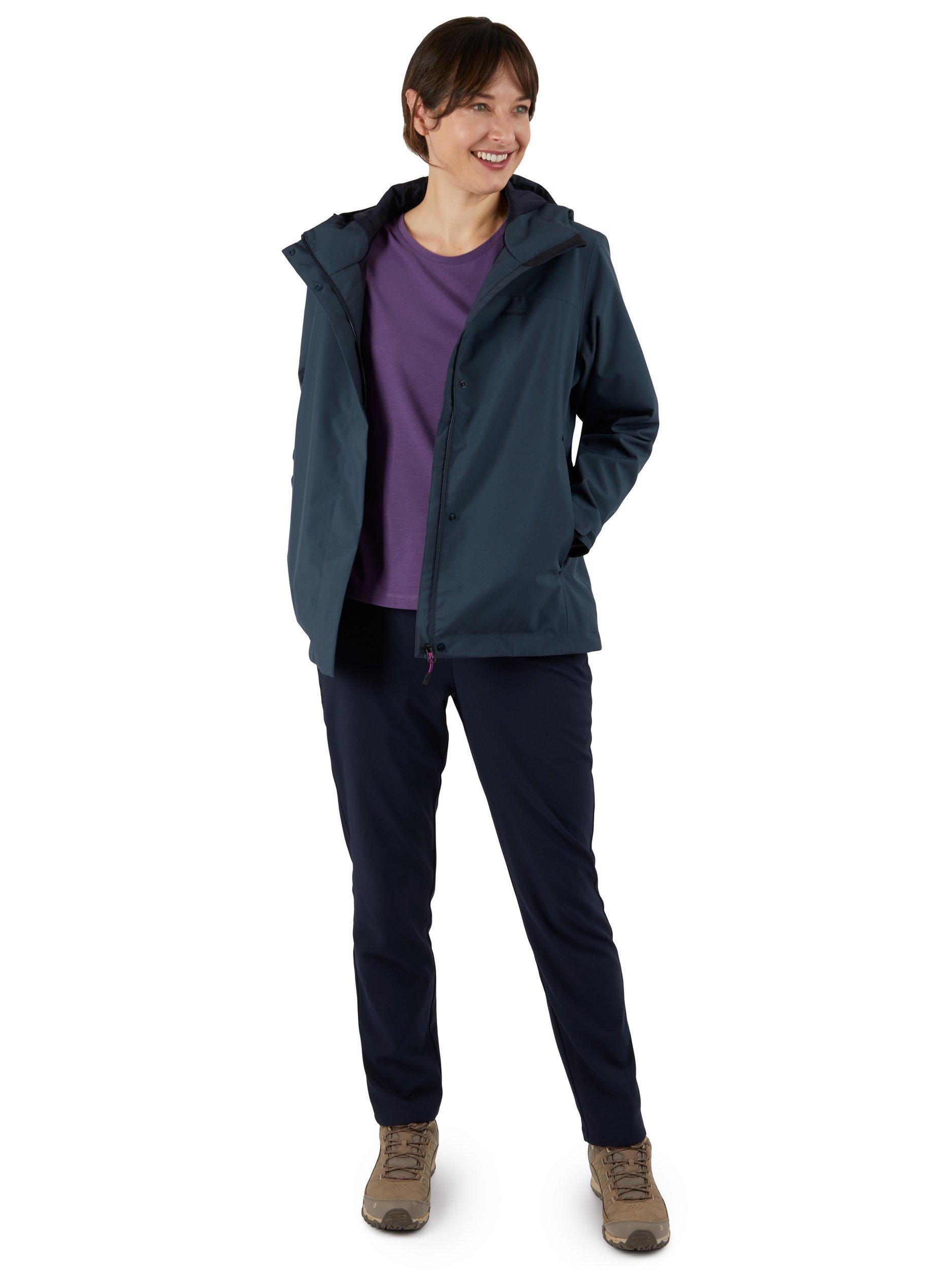 Product image 4 of 9, which shows Rohan Farne Waterproof Jacket, Storm Blue, XS