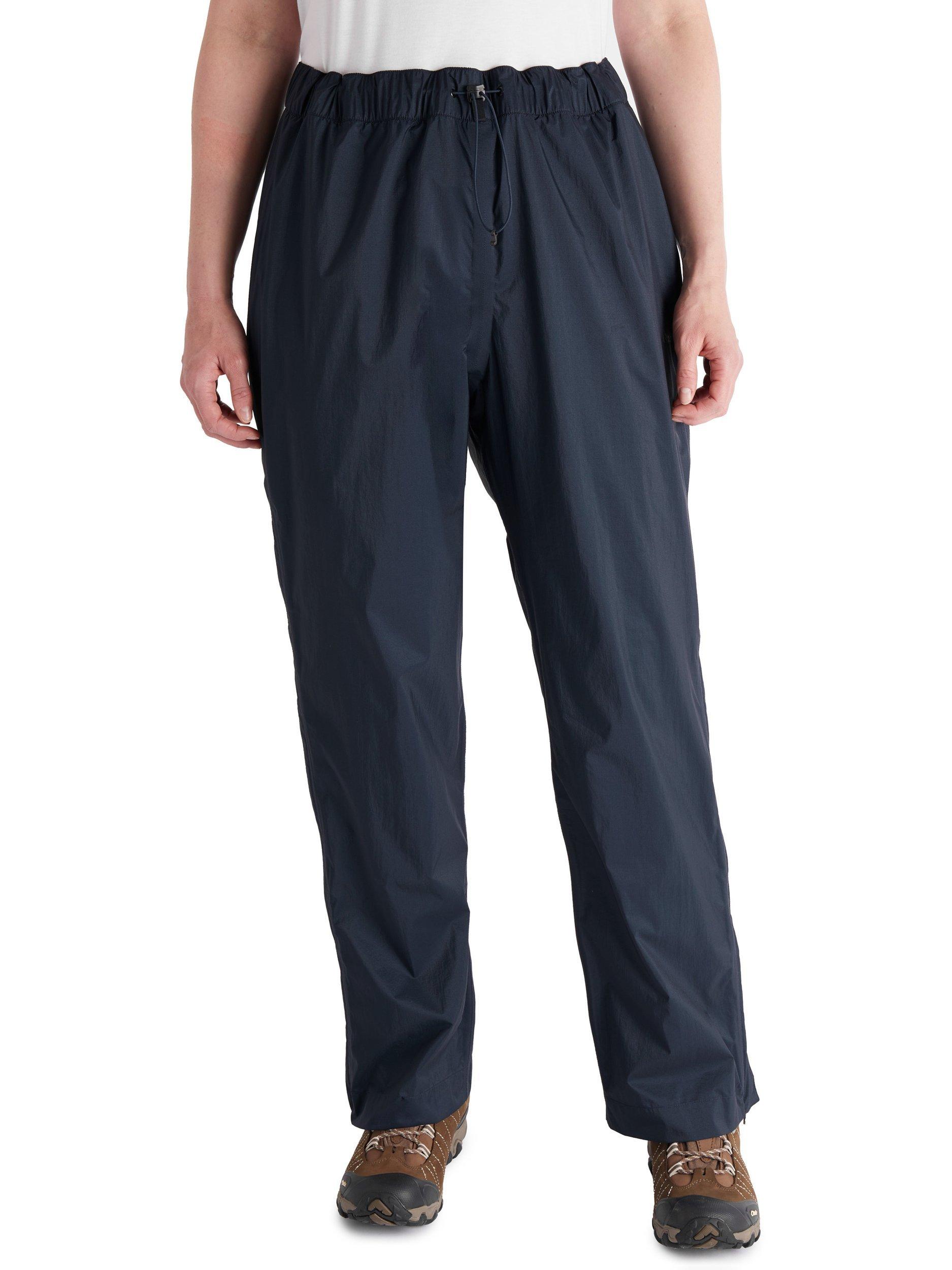 Product image 1 of 8, which shows Rohan Heath Waterproof Overtrousers, True Navy, XS Sht