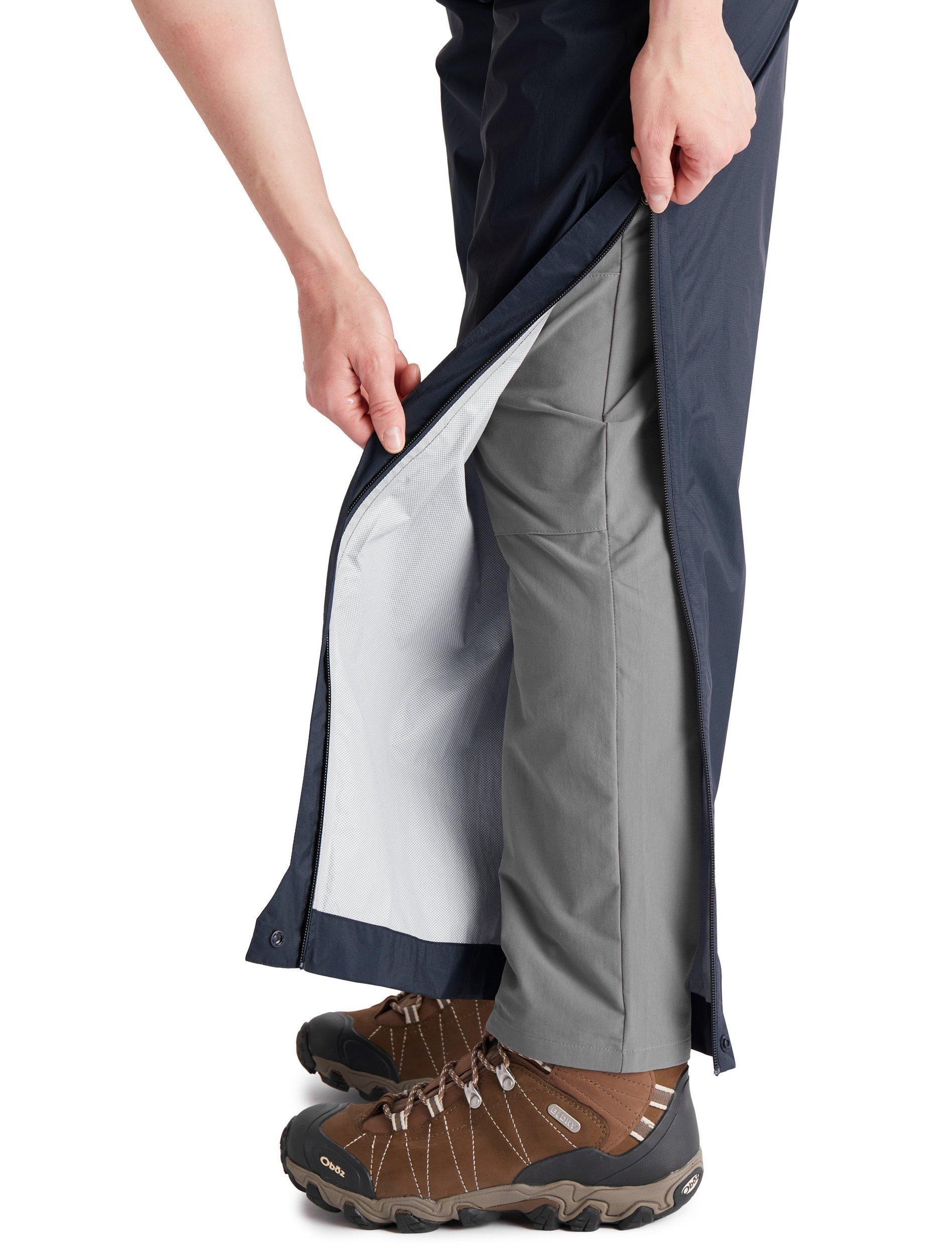 Product image 5 of 8, which shows Rohan Heath Waterproof Overtrousers, True Navy, XS Sht