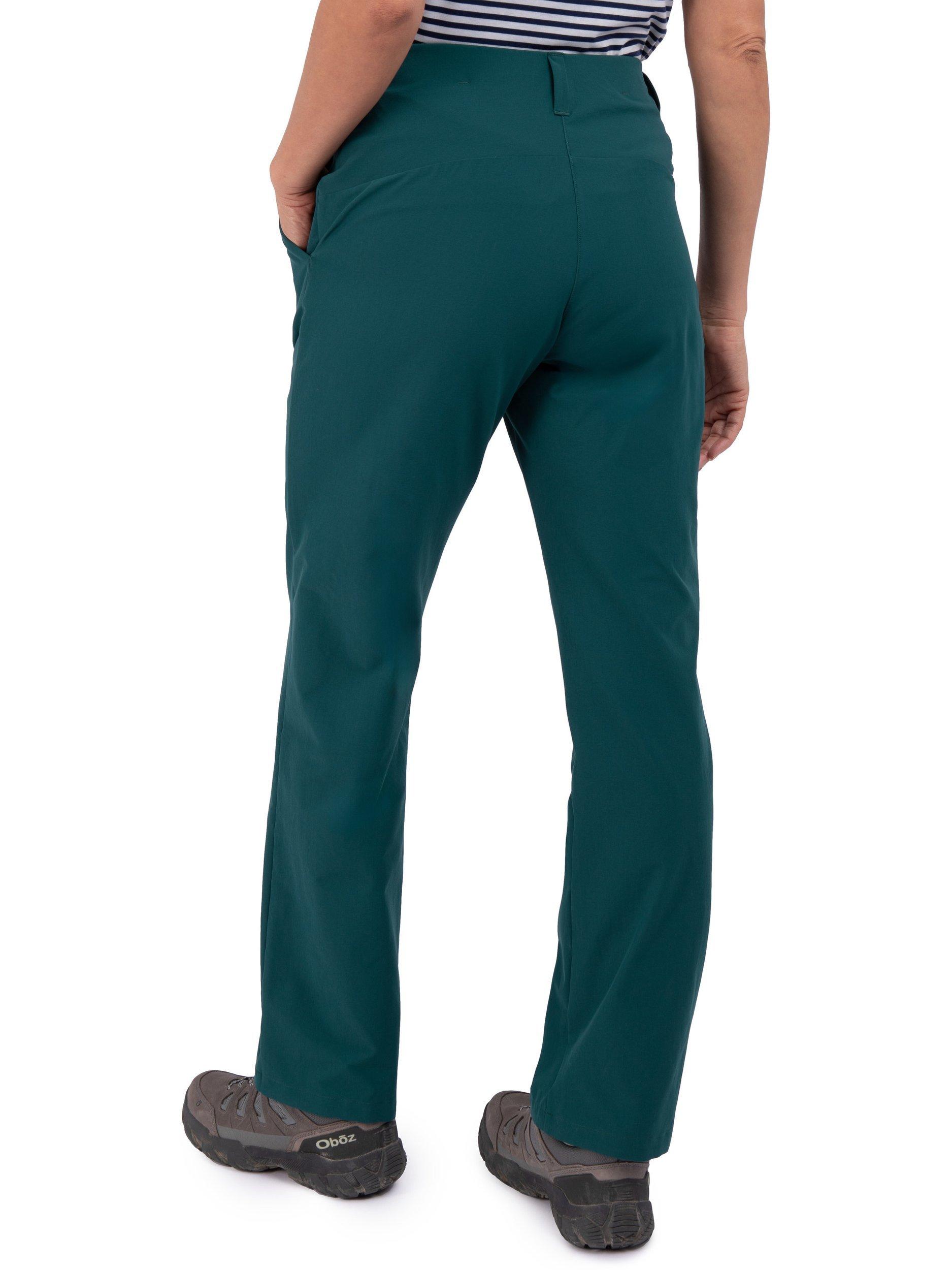 Product image 2 of 8, which shows Rohan Roamers Stretch Walking Trousers, Abyss Green, 8S