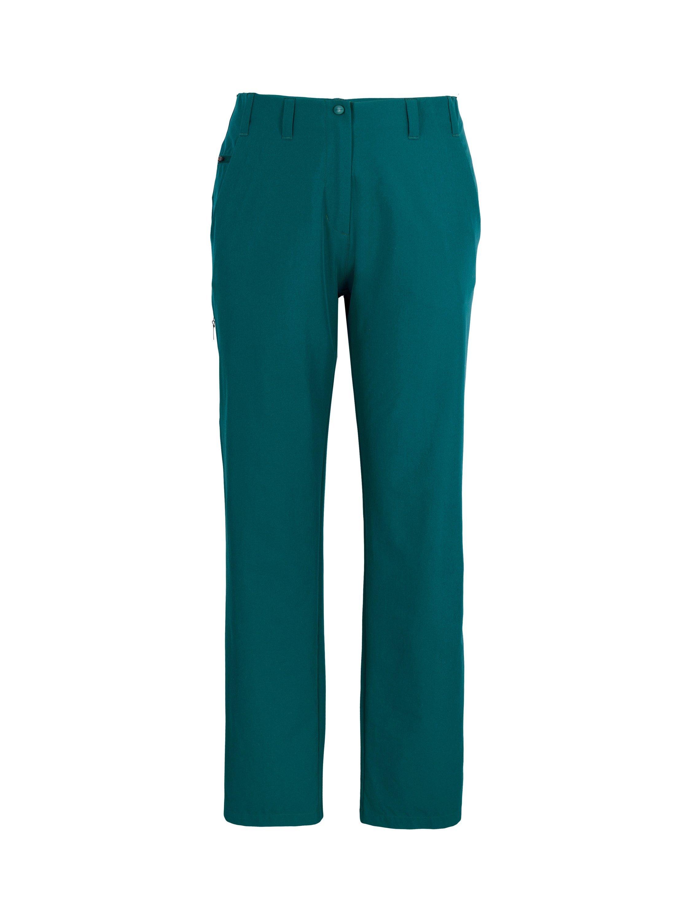 Product image 3 of 8, which shows Rohan Roamers Stretch Walking Trousers, Abyss Green, 8S